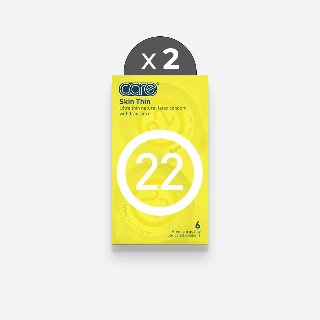 케어 22 스킨 씬 2BOX - 12+6P - 콘돔 전문 쇼핑몰 | 콘도미스트