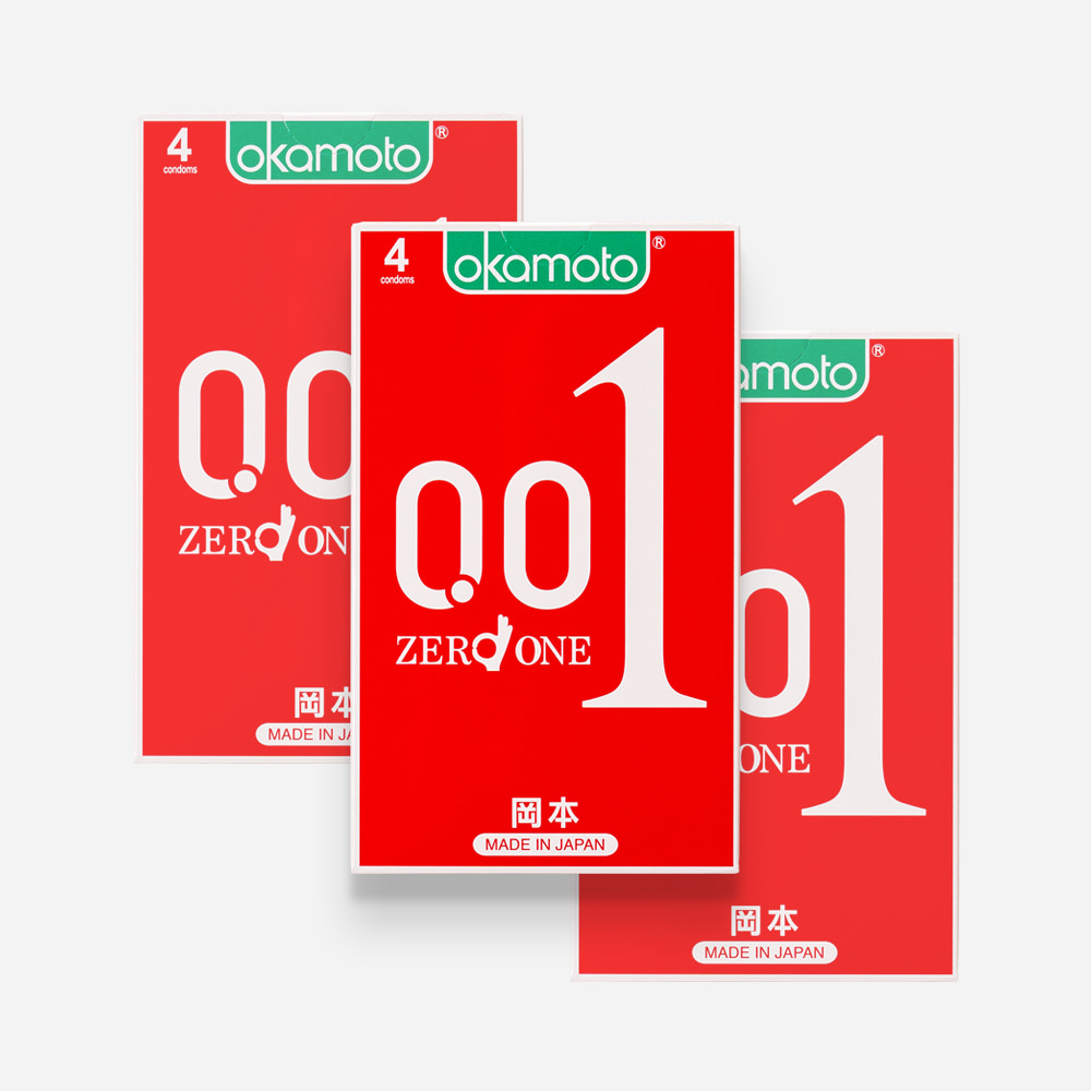 오카모토 001 제로원 3BOX - 12P - 콘돔 전문 쇼핑몰 | 콘도미스트